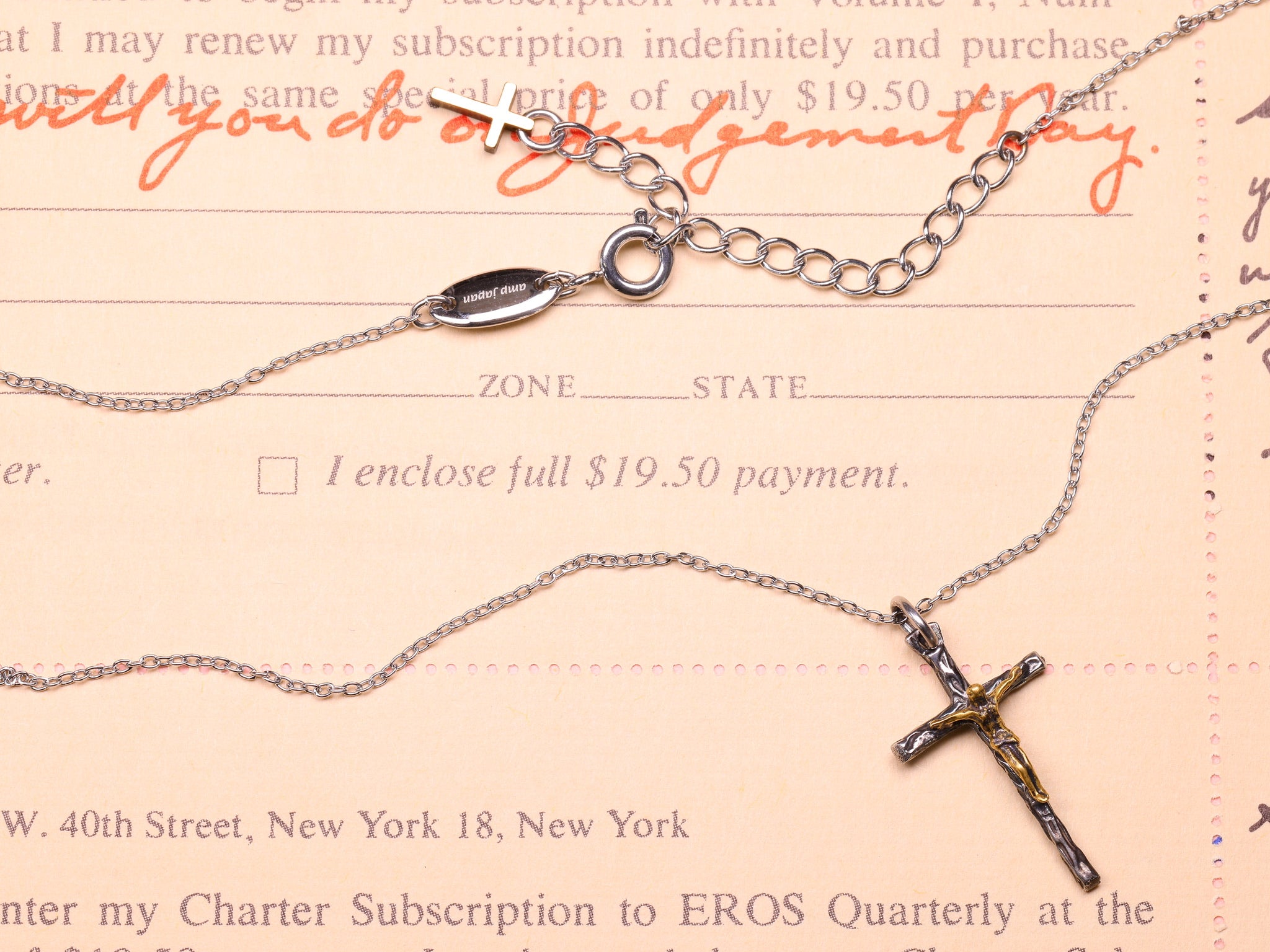 アクセサリー Small Cross with Silver amp japan アクセサリー Small Cross with Silver amp japan アクセサリー Small