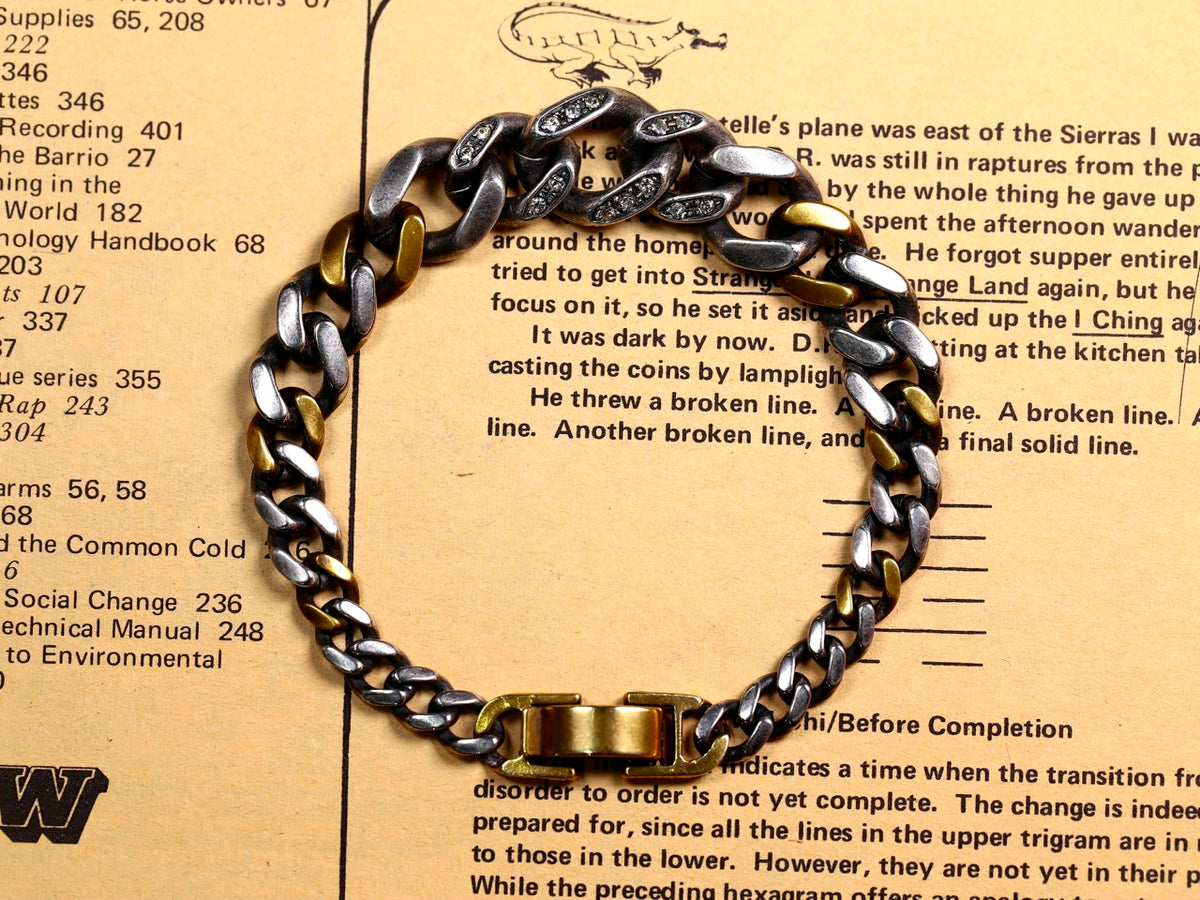Gradation Cavarly Chain Bracelet -Wide- – amp japan