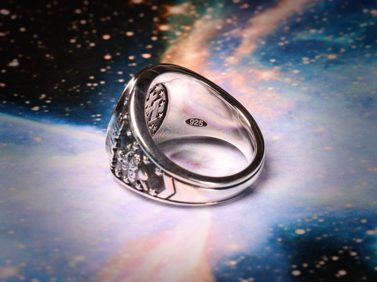 Mary College Ring -Turquoise- / NCAS-210 – amp japan