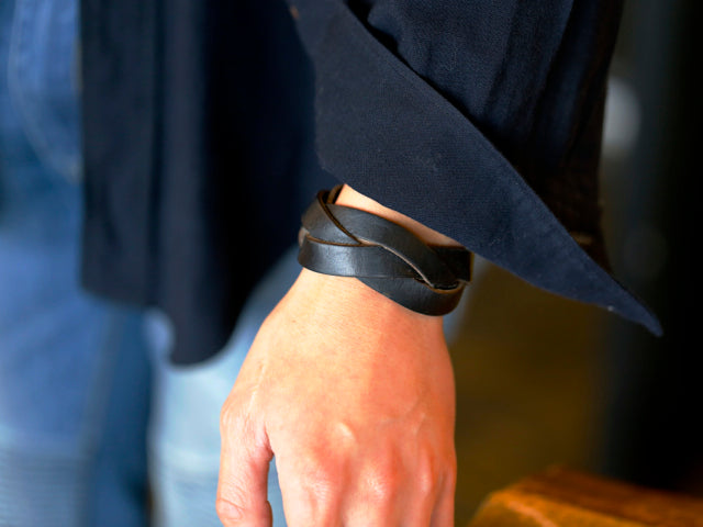 ブレスレット Hybrid Star Leather Bracelet / 16ANC-420 – amp japan
