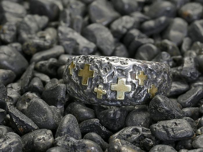 amp japan ブラスクロスダブルリング Silver925 RING – Tagged 