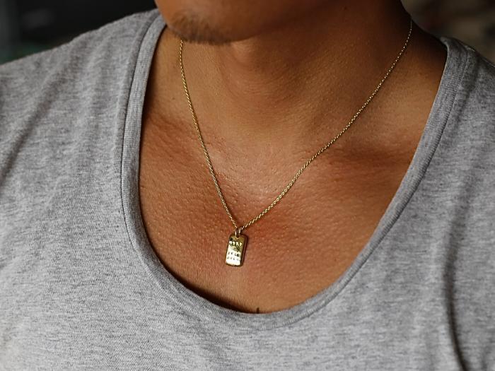 999.9 Stay Gold Necklace – amp japan