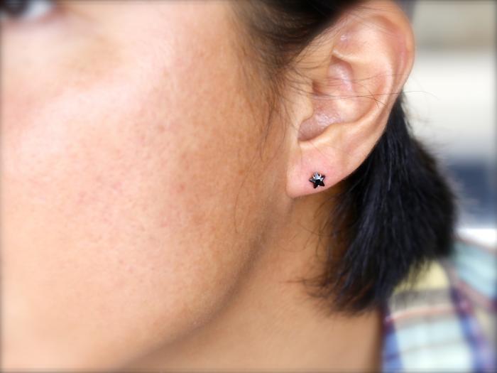 ampjapan ピアス Black Star Pierce – amp japan