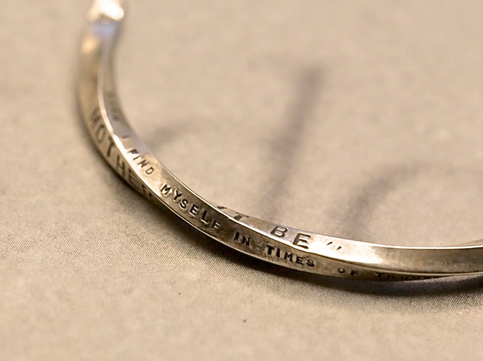 LET IT BE Stamped & Twisted Bangle -Thin- / 13AJ-381 – amp japan