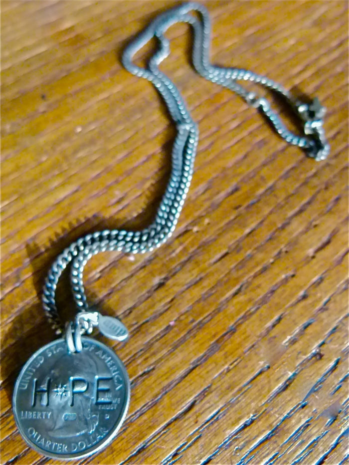 Hope Coin HOPE Coin Necklace / 11AD-214 – amp japan