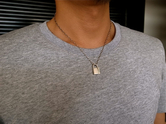 Padlock Necklace with Key / 8AH-184 – amp japan